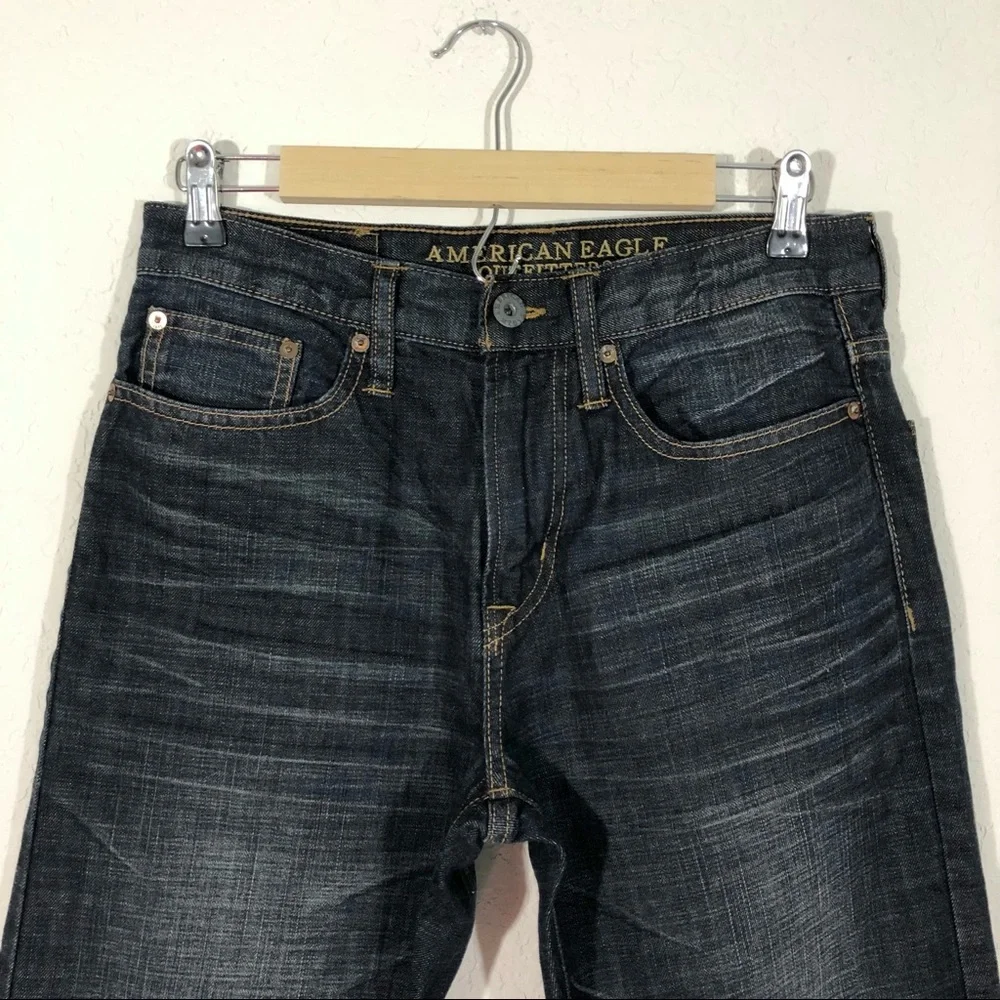 American Eagle Outfitters mend relaxed straight jeans 29/30